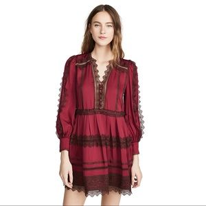 self portrait baby doll lace dress